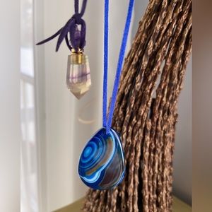 2 crystal Necklaces